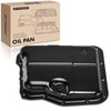 A-Premium Transmission Oil Pan with Drain Plug Compatible with Subaru