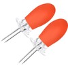 Corn Holders, AUGSUN 10Pcs/5 Pairs Corn Cob Holders Stainless Steel