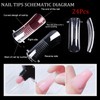 Poly Gel Nail Kit - Transparent Gel Extension Nail Kit