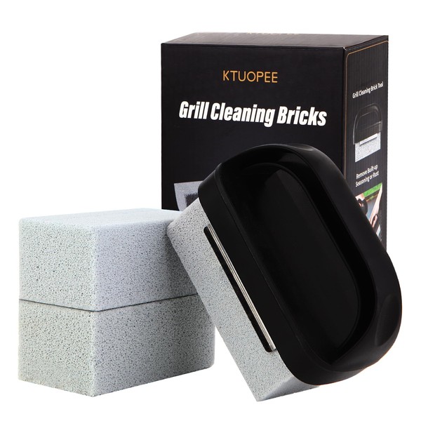 KTUOPEE KTUOPEE Grill Cleaner, Griddle Cleaning Brick Block Heavy Duty