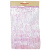 Shiny tinsel Christmas tree decoration.