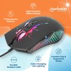 MANHATTAN RGB LED Wired Optical USB Gaming Mouse - 7200