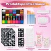 Children's Make-Up Set 42 Colours - Face Paint, Body Paint,