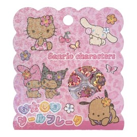 CRUX Abacus Sticker Flake Sanrio Characters Sunburn Summer 134020