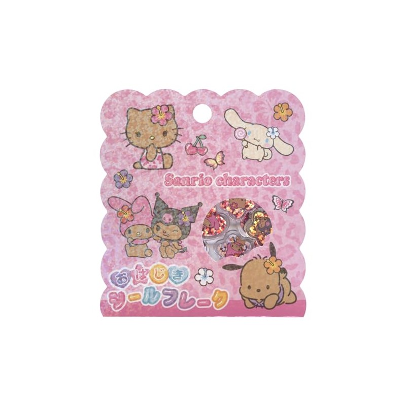 CRUX Abacus Sticker Flake Sanrio Characters Sunburn Summer 134020