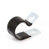 Waytek 5/8" Vinyl Coated Cushioned Full Clamp, 1/2" Wide, Bag