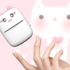 Mini Pocket Printer, Bluetooth Wireless Thermal Printer, Portable Smart Photo