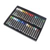 Oil Pastel Set Professional 36 Colors High Pigment Vibrant Soft