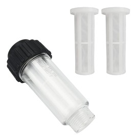 High Pressure Washer Water Absorption Filter Replacement Filter with Elements, Easy to Install, Kärcher Compatible K/HD Series