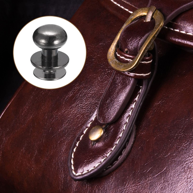 sourcing map 9 mm Ball Head Bolt Rivets Screws Back
