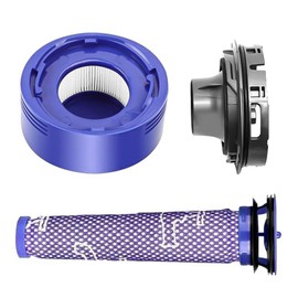 ilovelife Filter Replacement & Motor Cover Compatible with Dyson V7 V8 Animal and Absolute Cordless Vacuum Cleaners, Upgrade Your Vacuums