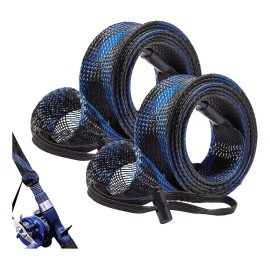 Dolores 2pcs Funda Protección Caña Pescar Protege Accesorios 170cm