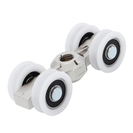 Sliding Door Wheels, Sliding Door Roller, Easy Install Pocket Door Rollers Bearing 4 Wheels for Sliding Glass Door Screen Door Doors and Windows