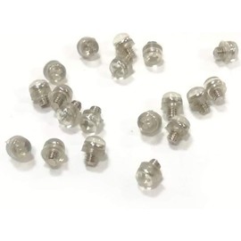 10 Pcs Silver Hair Scissors Rubber Silencer Rubber Muffler Silencer Accessories, Styling Tools Barber Salon Replacement Shears Hair Cutting Tools (3mm)