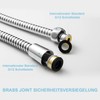 OFFO Stainless Steel Shower Hose with Twist Protection, 1.6 m