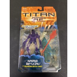 HASBRO TITAN A.E. INFERNO BATTLE DREJ WITH PULSATING BATTLE LIGHT