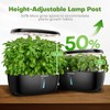 Ahopegarden Indoor Garden Hydroponics Growing System: 12 Pods Plant Germination