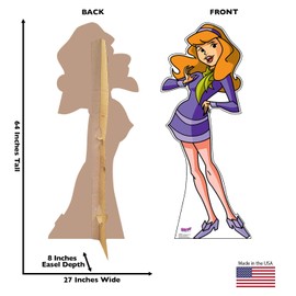 Cardboard People Daphne Life Size Cardboard Cutout Standup - Scooby-Doo! Mystery Incorporated
