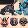 Tattoo Practice Skins, 35 Pcs Waterproof Double-Sided Fake Skin, 8