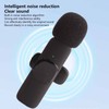 Wireless Lavalier Microphone Mini Plug and Play Live Stream Recording