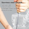 Steel Ice Pick, Ice Picks Tools, Stainless Steel for Breaking,