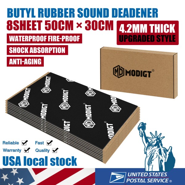 MODIGT 168mil 1.2 Butyl Automotive Sound Deadener Aluminum Foam Sound