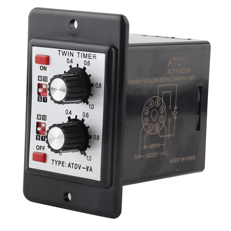 Knob Control Time Switch Relay On Off Timer Relay ATDVYA