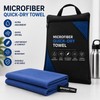 Microfiber Quick Dry Towel with Carry Bag – Ultra Absorbent
