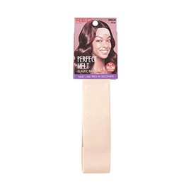 Red by Kiss Perfect Melt Elastic Band, Ultimate Comfort Perfect Lace Frontal Wig Band 1-3/4” (Beige)