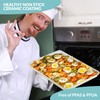 Boxiki Kitchen Non-Stick Ceramic Baking Sheet - Slick & Non-Toxic