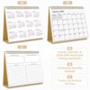 SKYDUE Small Desk Calendar 2026-2027, Jan. 2026 to Jun. 2027,