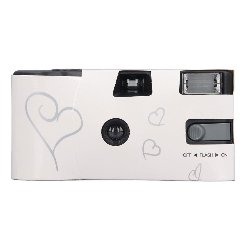 Film Camera, Advance Wheel Single Use Camera for Wedding