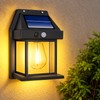 Solar Wall Light for Outdoor Lighting – Light Sensor LED