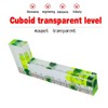 Transparent L-Shaped Multifunctional Horizontal Bubble Bidirectional Design Level with Magnetic