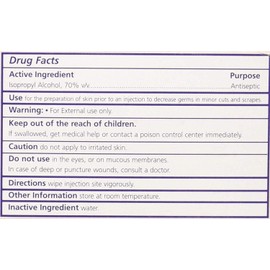 BD Alcohol Swabs, 100 Count (2 Pack)