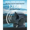 NEOGET Air Horn 12V Loud, Compact Twin Tone Train Horn