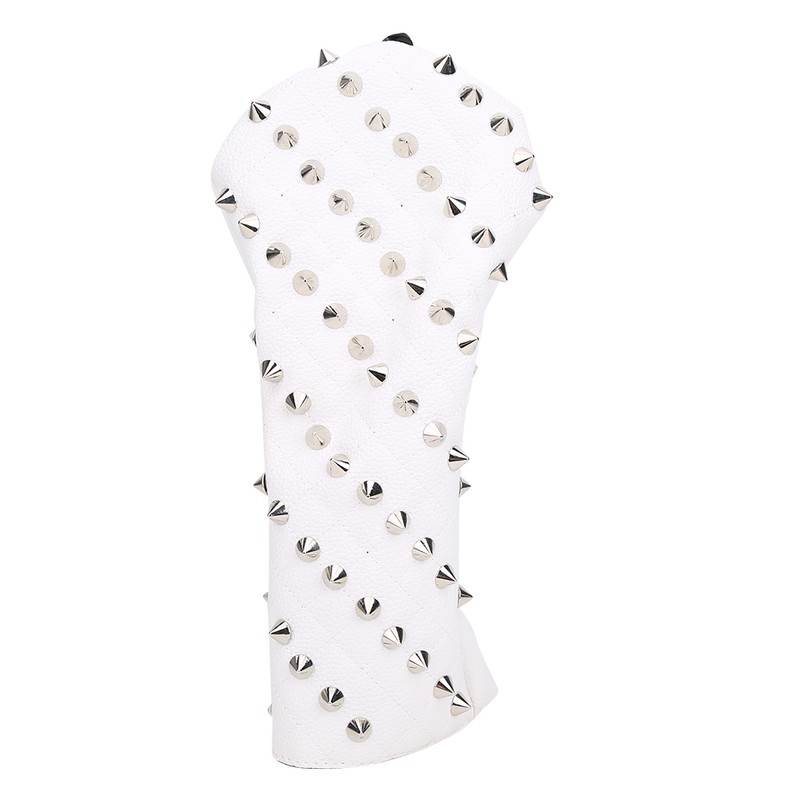 Golf Wood Headcovers PU Rivet Design Waterproof Durable Soft Supplies