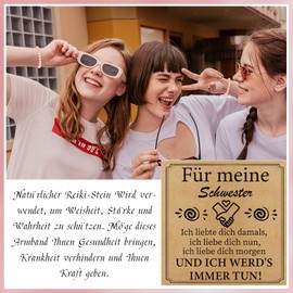 Sister Gift Christmas, Gift Sister Christmas, Bracelet Sister, Sisters Gifts for Sisters, Birthday Gift for Sisters, Gifts Sister, Best Sister Gifts, natural gemstones