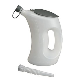 Pressol 0656238 Petrol Can 2 L with Lid / Cap / Flexible Nozzle, Weiß