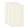 Midori 15209006 MD Notebook, Light, New Book, Unruled, 3 Books