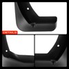 Frankberg 4x Splash Guards Mud Flaps Compatible with Golf VII