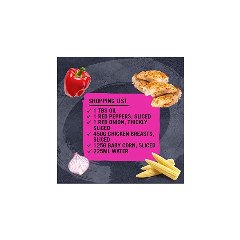 Schwartz Wok It American BBQ Chicken Sizzler, 35g