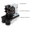 Automatic Pressure Switch 3 in 1 Quick Connector Accurate Control