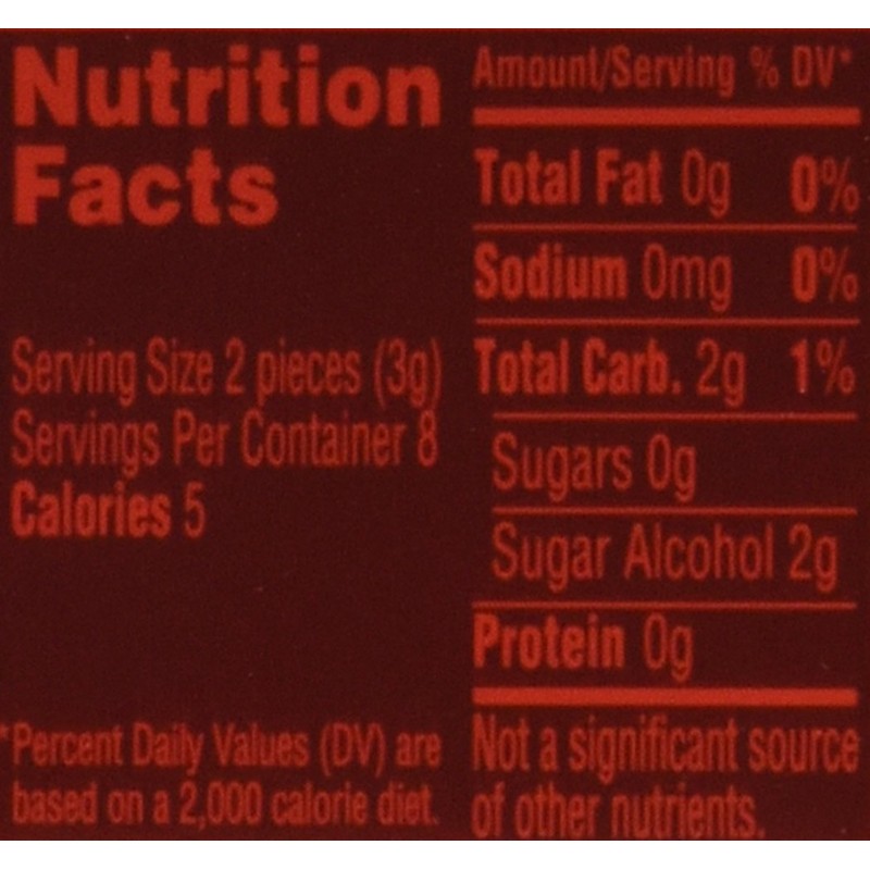 Dentyne Fire S/F Cinnamon Gum, Split to Fit, 16 ct,