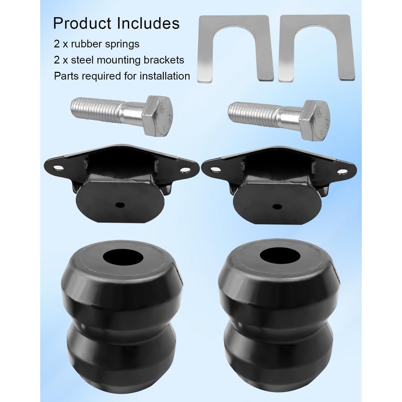 FR250SDJ Rear Bump Stops Compatible with Ford F250 Super Duty