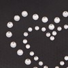 FINGERINSPIRE Pack of 12 Bling Heart Hotfix Rhinestones Glitter Heart