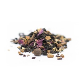 JusTea AFRICAN CHAI | Loose Leaf Black Tea | Recyclable Refill Pouch | 160+ Cups (400g) | Medium Caffeine | Award-Winning | Fair Trade | Non-GMO