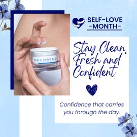 Relumins Underarm & Inner Thigh Moisturizing Cream – Self-Care Hydrating & Smoothing Cream for Underarms, Elbows, Knees, Bikini Line & Intimate Skin – Daily Use 50g x 3 Jars