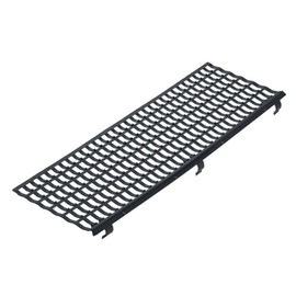 INEFA Leaf Catcher Strips Gutter Leaf Protection NW 100-150 (Diameter 100-160 mm) 100 cm, Pack of 1, Black Gutter Protection, Gutter Cover, Made in Germany