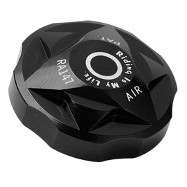 EVGATSAUTO Suntour Fork Air Cap, E-Bike Front Shock Absorber Cover Cap, Front Fork Air Chamber Cover, Bicycle Suspension Fork, Air Gas Valve Cap, Aluminum Alloy for Mountain Bike